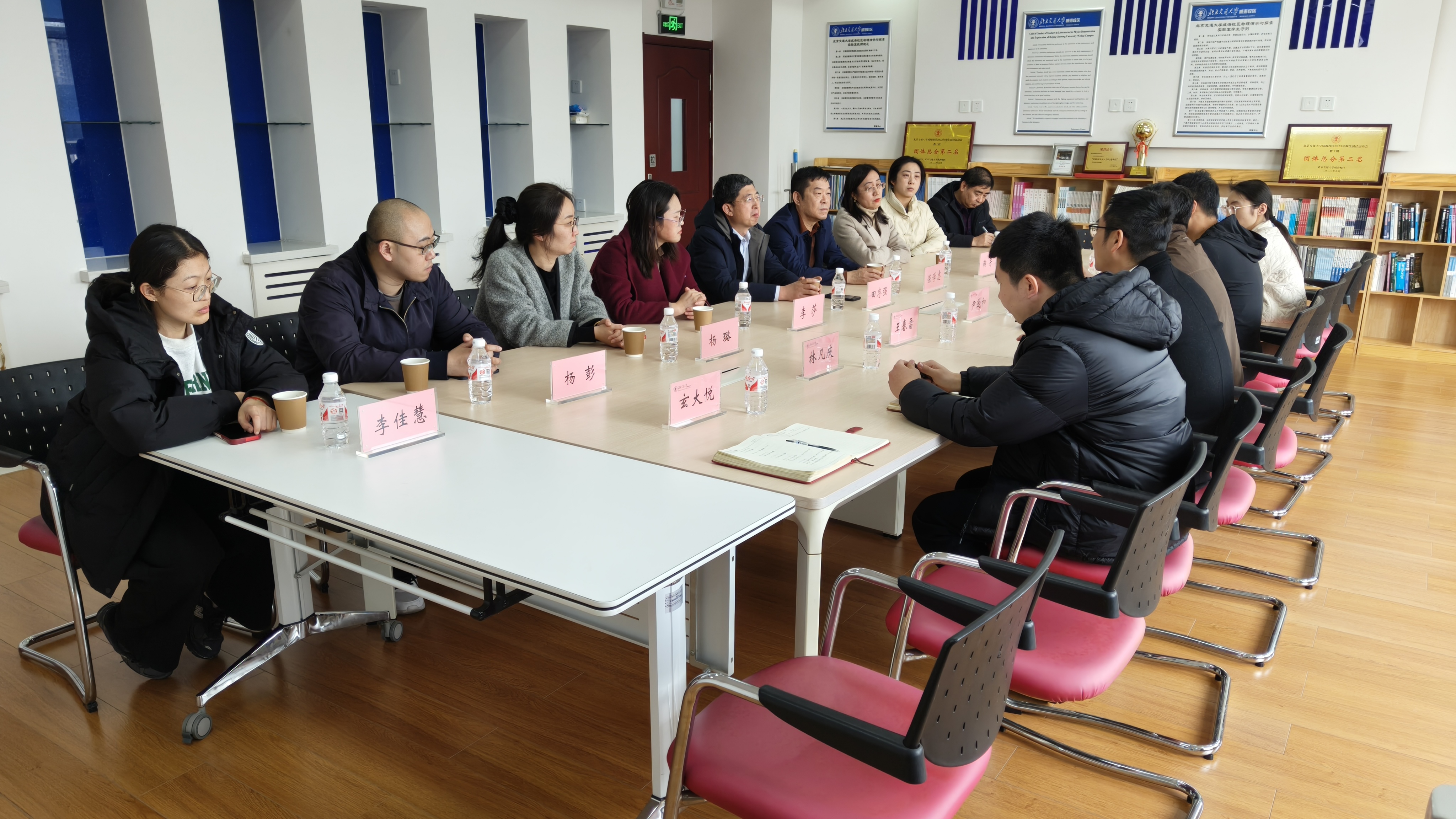 文登区科学技术协会来威海校区科普教育基地调研交流